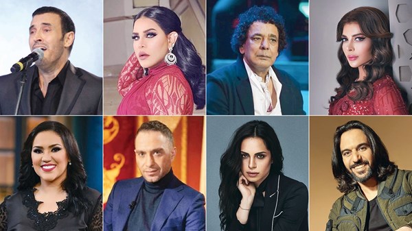 8 مطربين يعودون إلى إصدار الألبومات