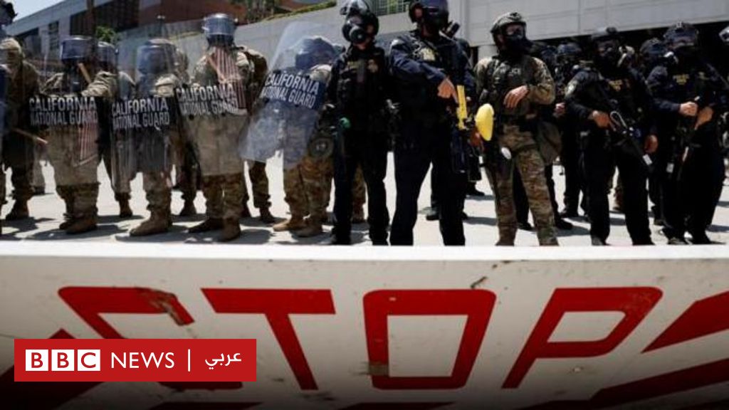 لوس انجلوس: ترامب يأمر بنشر 700 جندي من مشاة البحرية هناك، وحاكم كاليفورنيا يعتبر أن القرار يحقق “الخيال المضطرب لرئيس ديكتاتوي لوس انجلوس: ترامب يأمر بنشر 700 جندي من مشاة البحرية هناك، وحاكم كاليفورنيا يعتبر أن القرار يحقق "الخيال المضطرب لرئيس ديكتاتوي