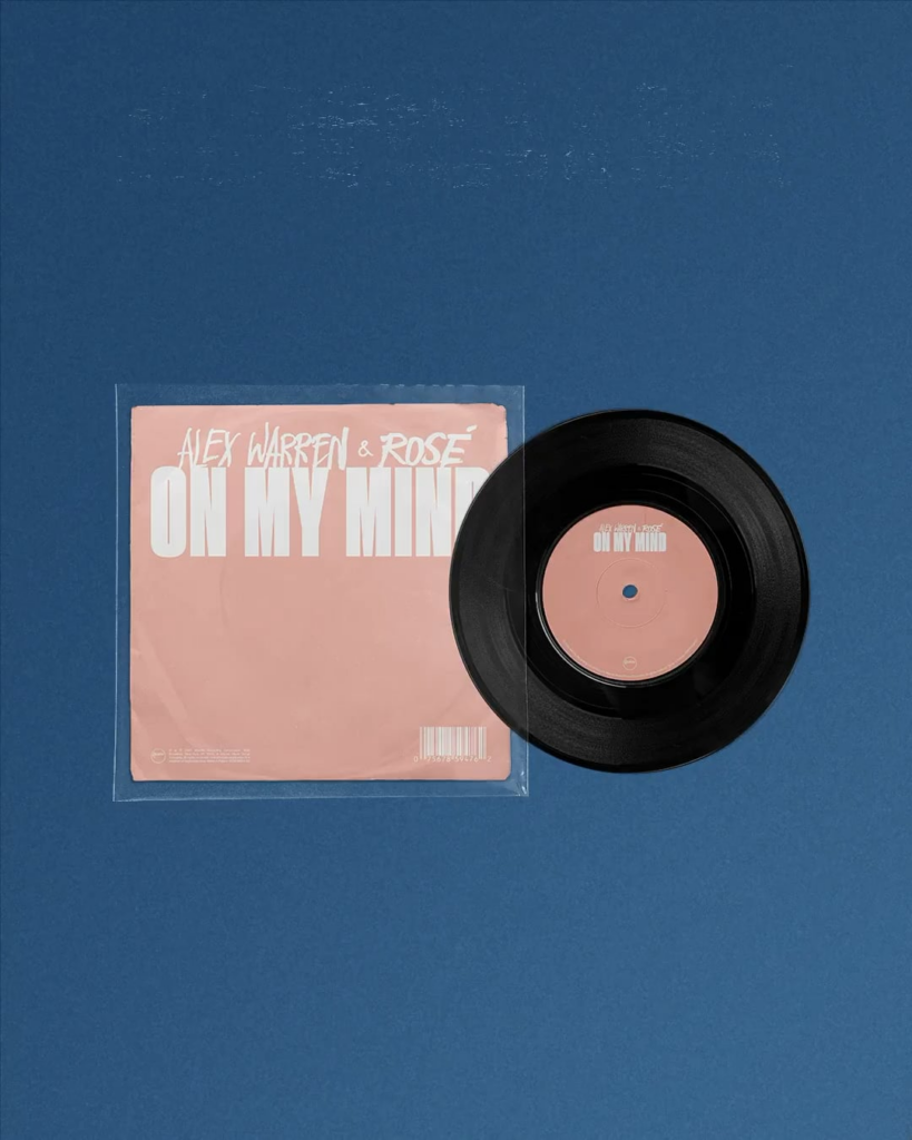 250628 Alex Warren & Rosé - On Mind Limited Edition 7 "Vinyl and Single CD Shipping Now!