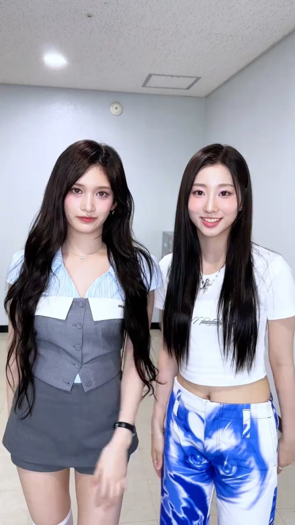 250622 UPSEER تحديث Tiktok الرسمي مع Leeseo - Zoom Challenge with Daon