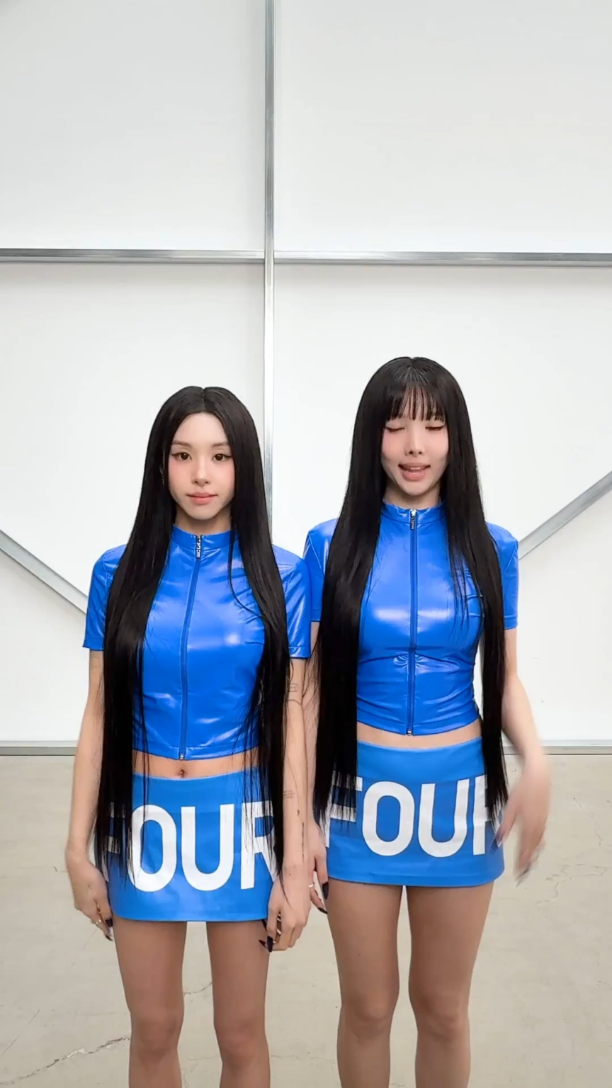 250619 تحديث Tiktok - أنا أنا! هي هي! (Nayeon و Chaeyoung)