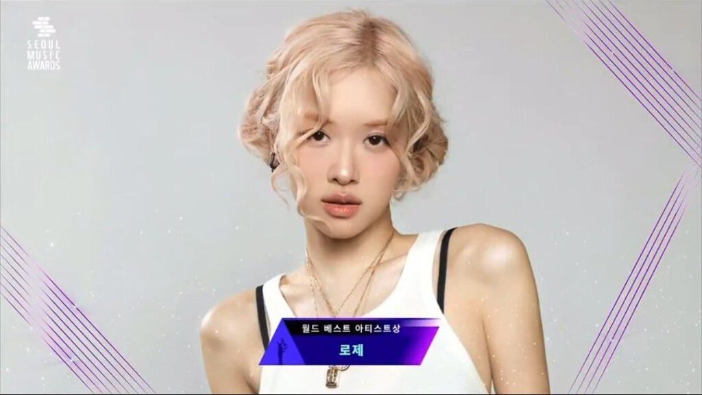 250621 Rosé Bins 'World Best Artist' في حفل توزيع جوائز Seoul 34 Seoul!