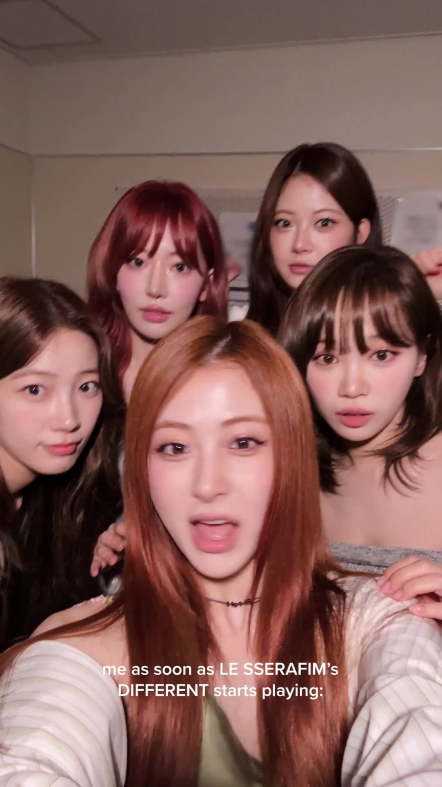 250613 Le Sserafim Tiktok Update - عندما يبدأ مختلف اللعب 🎶