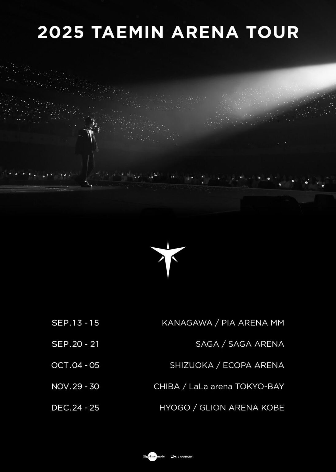 SHINee Taemin - 2025 Taemin Arena Tour (ملصق إعلان)