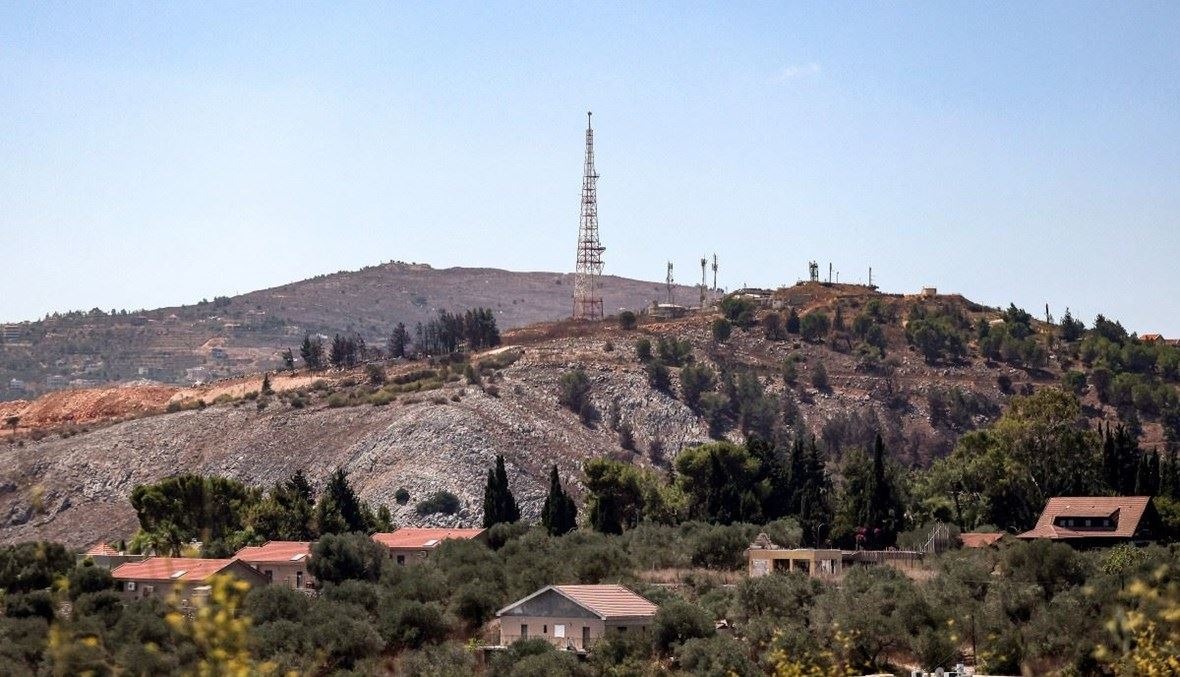 موقع المطلّة الإسرائيلي جنوبي لبنان (أ ف ب، أرشيفية).