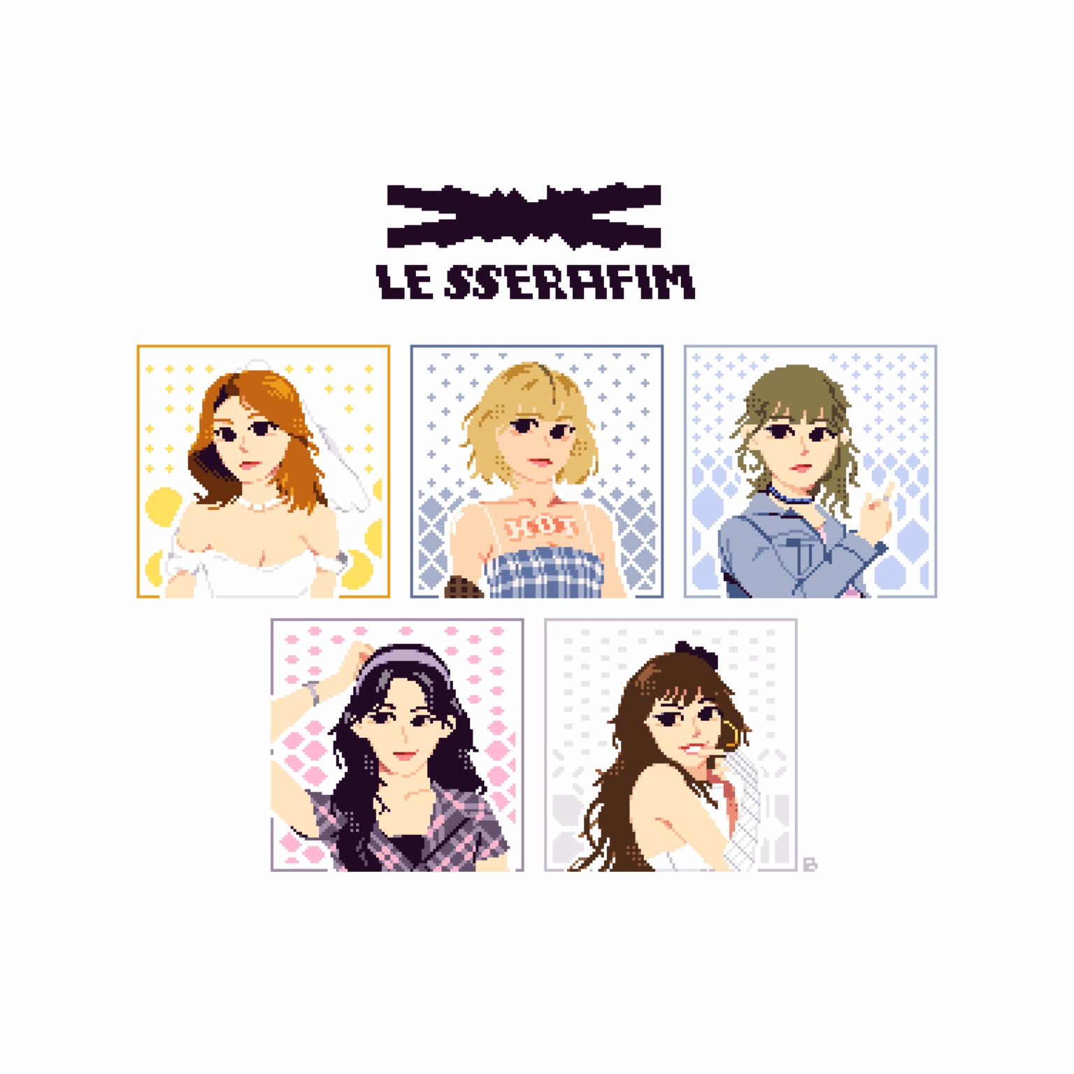 LSRFM Pixelated ، ولكن هذه المرة بتنسيق مربع بواسطة Bytebytee (أنا!)