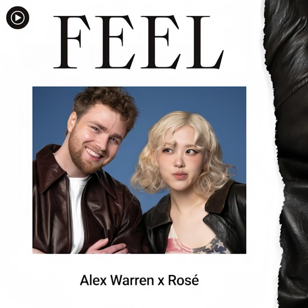 250627 Alex Warren & Rosé - "في ذهني" على قائمة تشغيل "Feel" لـ YouTube Music