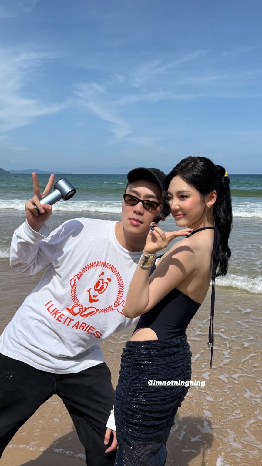 250607 مصمم Mark Gong Instagram تحديث مع Ningning