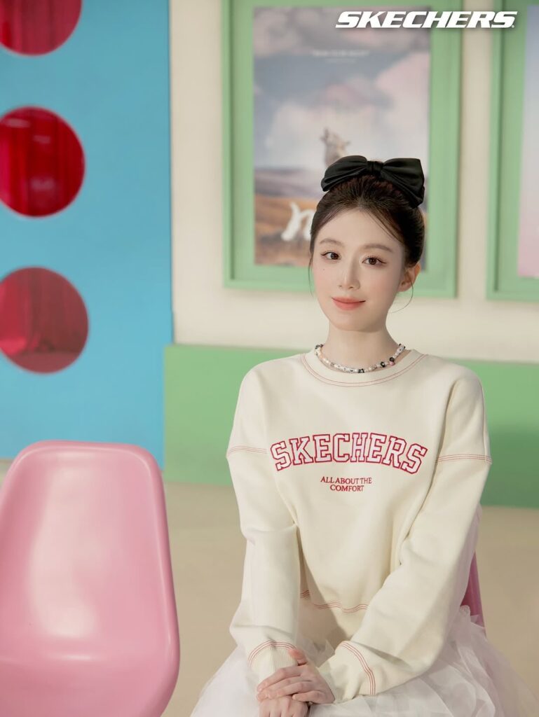 I-Ldle Shuhua هو سفير العلامة التجارية الجديدة لـ Skechers Taiwan