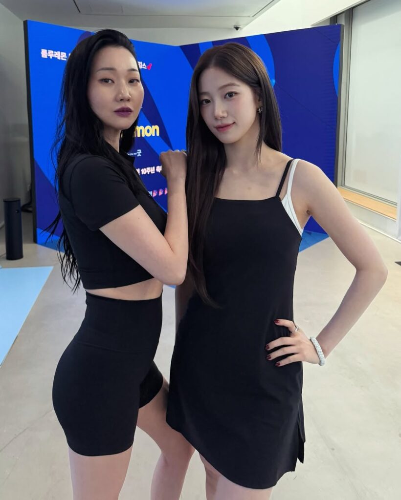 250610 تحديث Jang Yoon Ju Instagram مع Kazuha (الفذ. Irene Kim & Kim Sunghee)