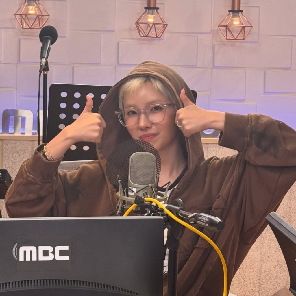 250627 Hope Song at Noon Radio Instagram Update with Soyeon