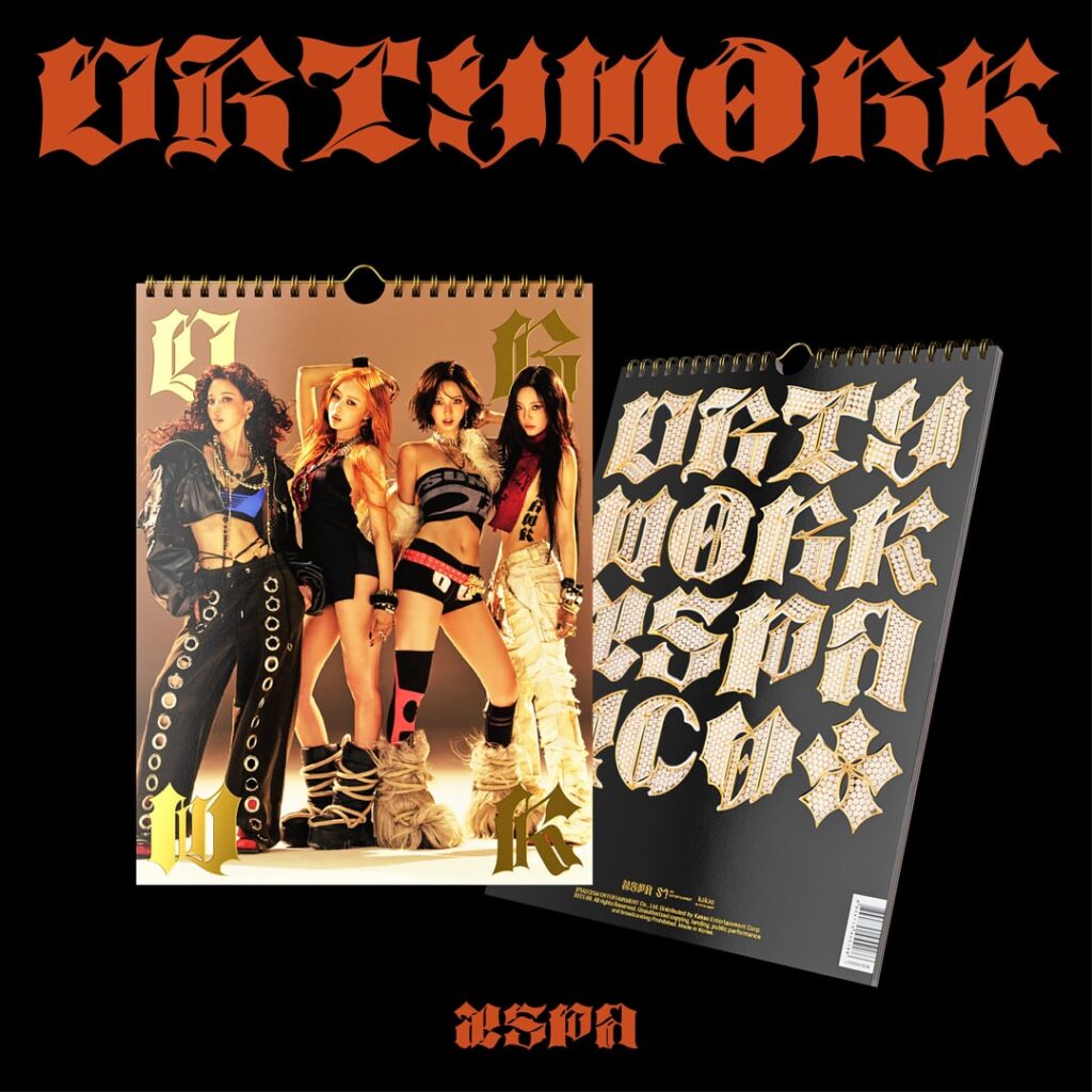 250613 AESPA - Dirty Work (Dirty Forker ، Dirty Case & Dirty Code Ver. - تفاصيل الألبوم معاينة)