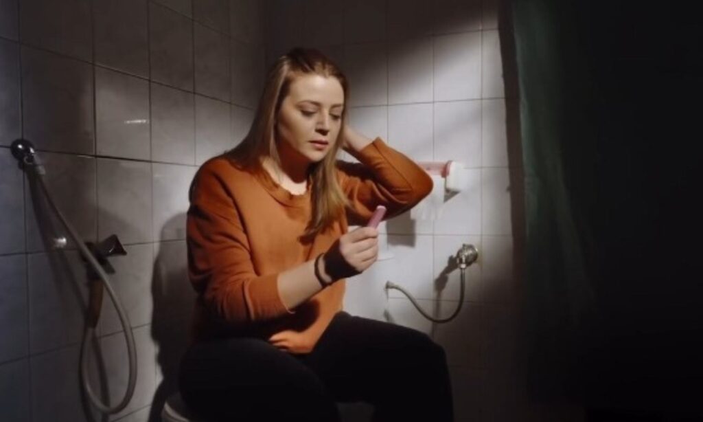 لقطة من برومو فيلم "إيجابي" - 2024 (إليانا سعد/انستغرام)