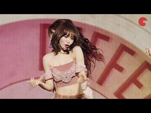 250618 Le Sserafim يؤدي "مختلف" Live! الأداء الجميل يأسر الجمهور في Mrs. Green Apple يقدم "حفل"