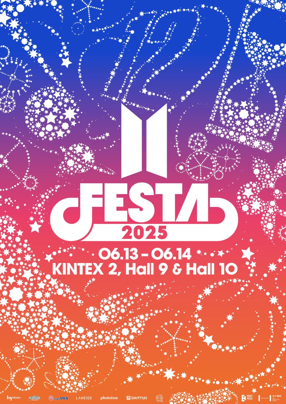 BTS - 2025 BTS FESTA INSORE (ملصق إعلان)