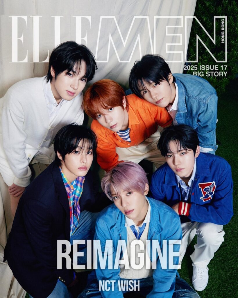 NCT Wish - Elle Men Hong Kong X Polo Ralph Lauren (June 2025 Issue 17 Cover and Victorial)