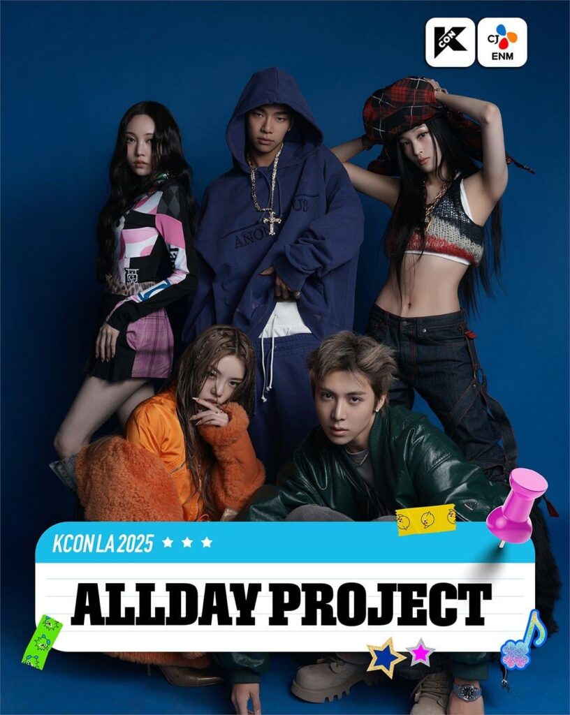 مشروع Allday ، Baby Dont Cry & Idid لأداء في KCON LA 2025