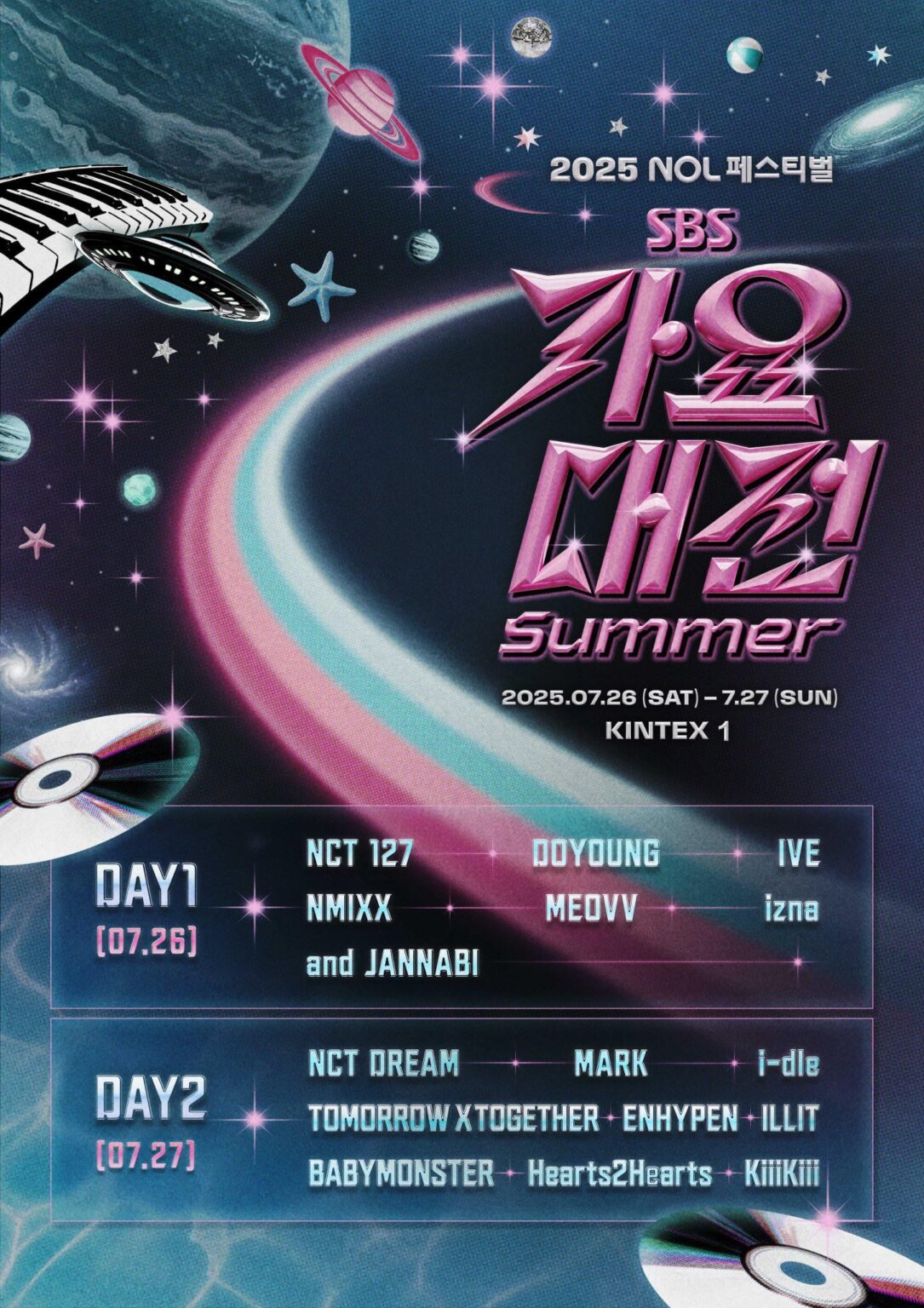 2025 SBS Gayo Daejeon Summer Summer