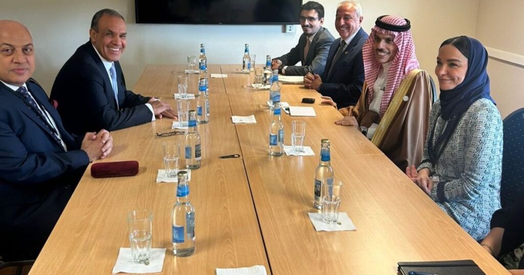 وزيرا خارجية السعودية ومصر يبحثان جهود وقف النار في غزة مصر والسعودية تشددان على ضرورة وقف إطلاق النار في غزة بـ"شكل فوري"