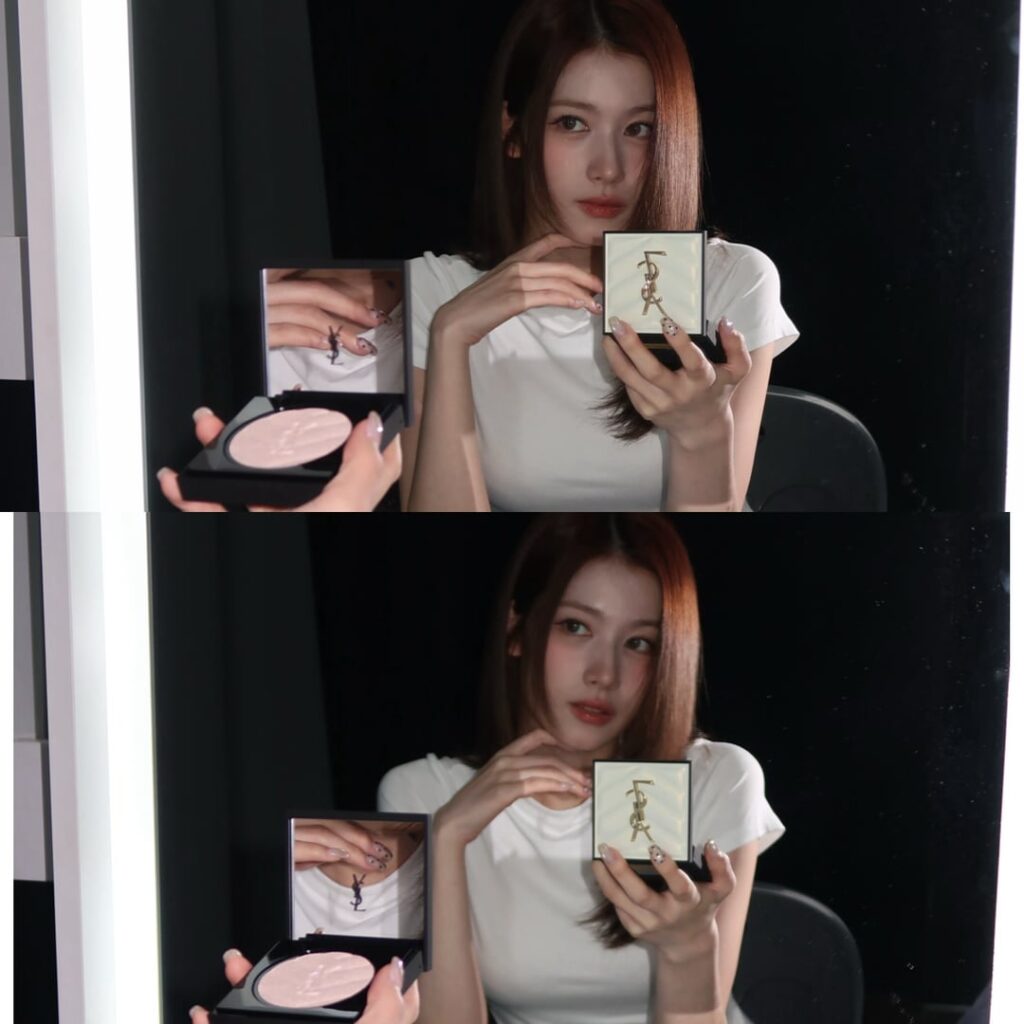 250620 Sana Instagram Update- ysl ysl الجديد "All Hists Hyper Luminizer" لديه لؤلؤات حساسة تجعل بشرتك تبدو متأنقة من الداخل adlbeauty #yslbeauty #yvessaintlaurent #makeup #allhourshyperluminizer #japan #japan