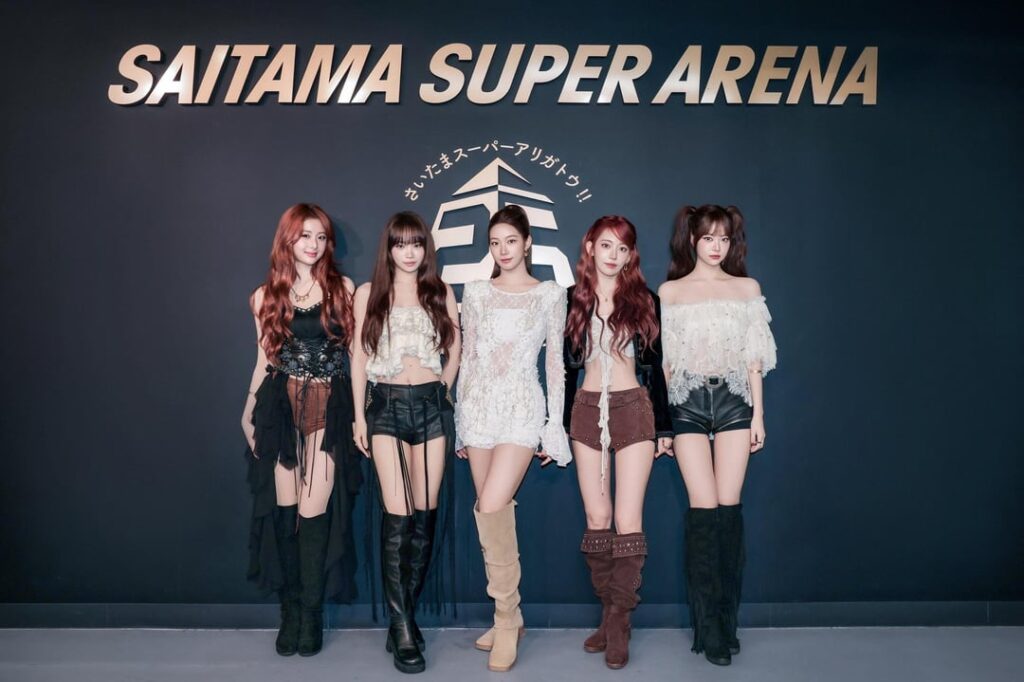 250615 Le Sserafim Japan Twitter Update - في 2025 Le Sserafim Tour "Easy Crazy Hot" في Saitama Day 3