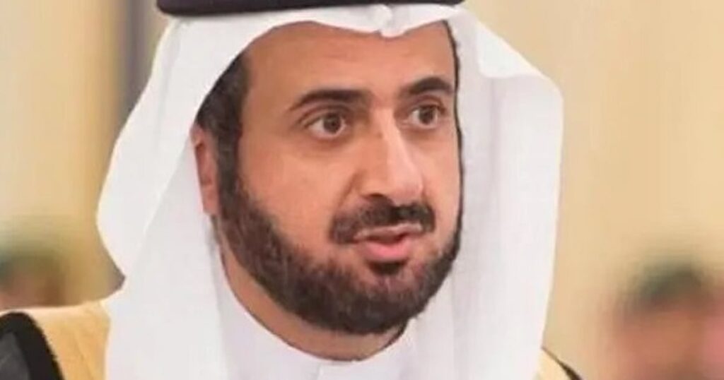 وزير الحج والعمرة يطمئن رئيس بعثة الحج الإيرانية على مغادرة طلائع الحجاج الإيرانيين منفذ جديدة عرعر وزير الحج والعمرة يطمئن رئيس بعثة الحج الإيرانية على مغادرة طلائع الحجاج الإيرانيين منفذ جديدة عرعر