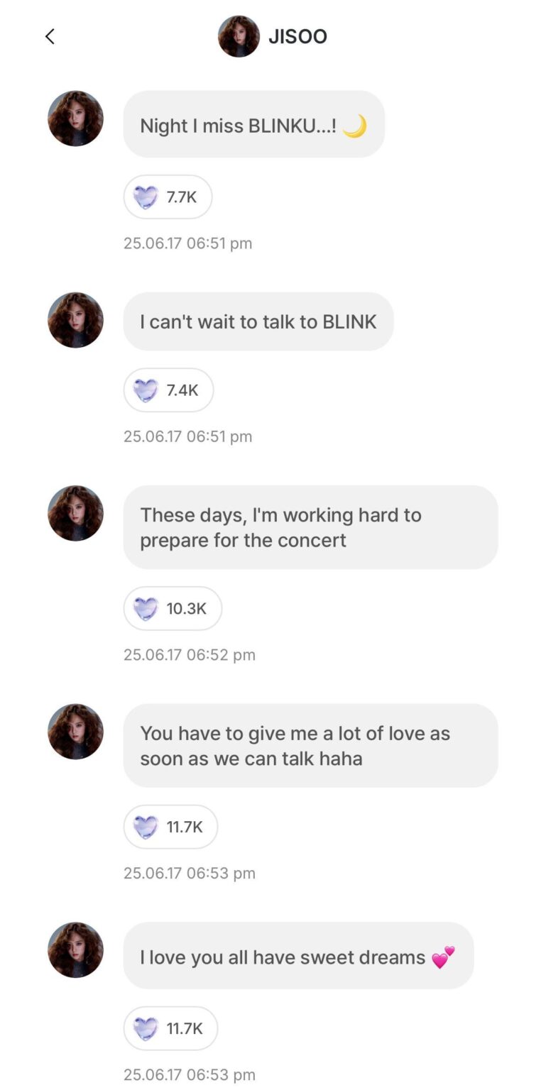250618 تحديث خلاصة تطبيق JISOO