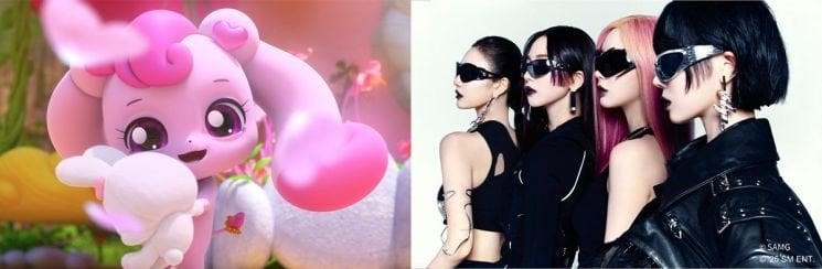 AESPA & HEARTS2HARTS للتعاون مع Catch! teenieping