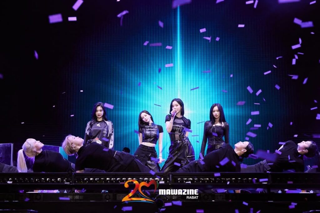 250625 AESPA في مهرجان Mawazine (صور المسرح)