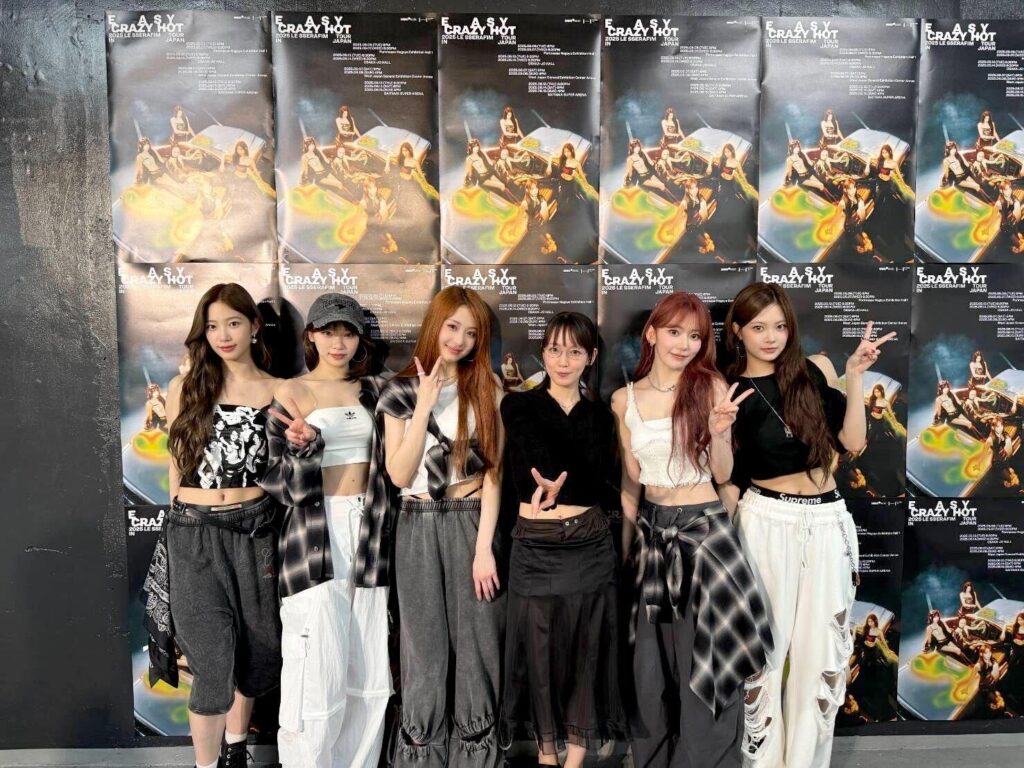 250614 Le Sserafim Japan Twitter Update (الفذ. Yoshioka Riho)