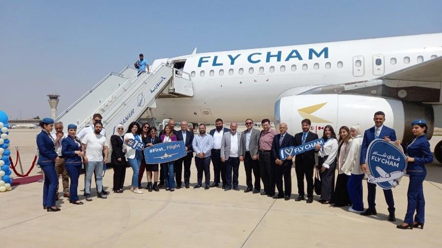 انطلاق أولى رحلات "فلاي شام" للطيران من دمشق إلى أبو ظبي