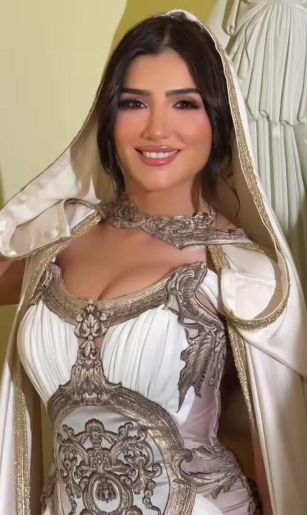 Mai Omar in HOT dress