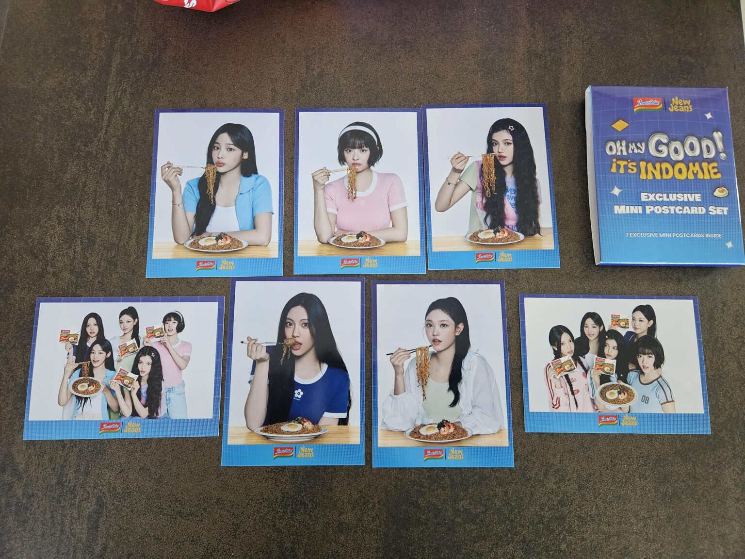 حصلت على بطاقة بريدية Indomie من H Mart !!