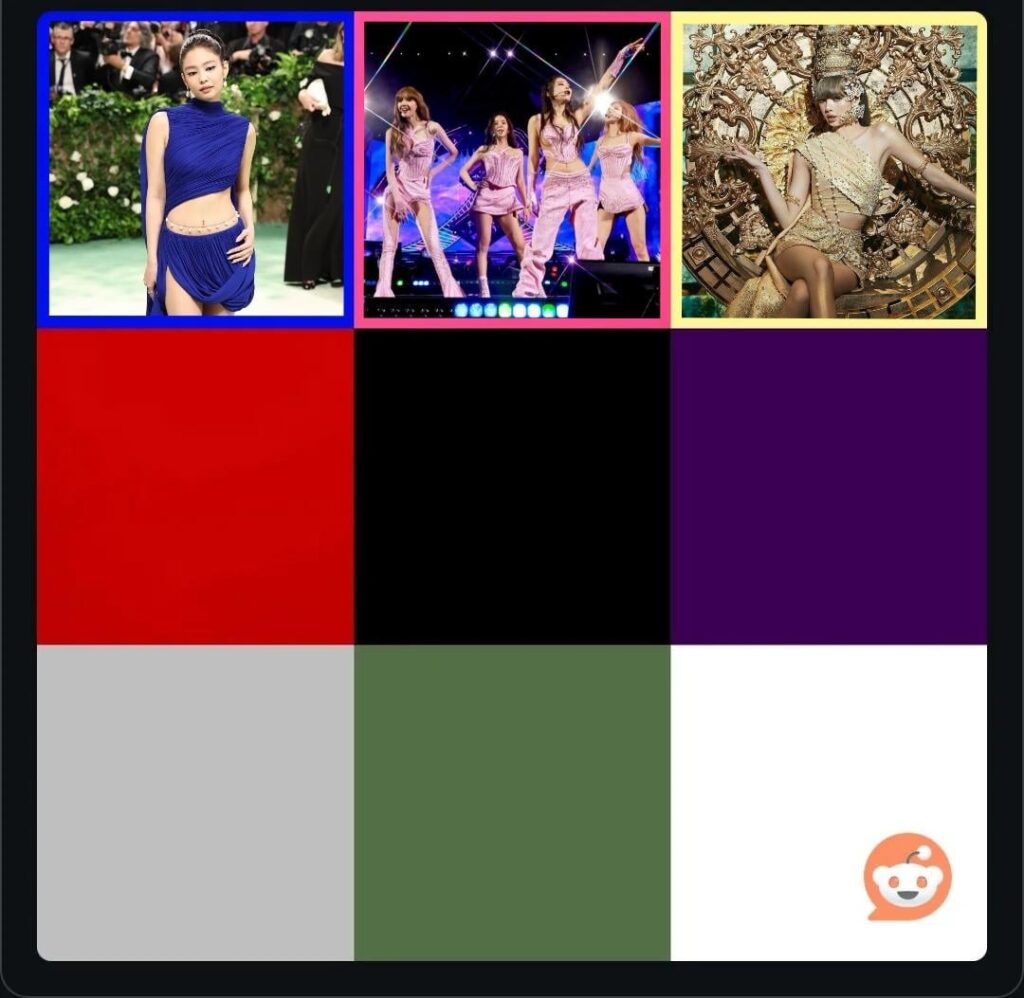 250630 أي عضو في Blackpink لديه مظهر أحمر أكثر شهرة؟