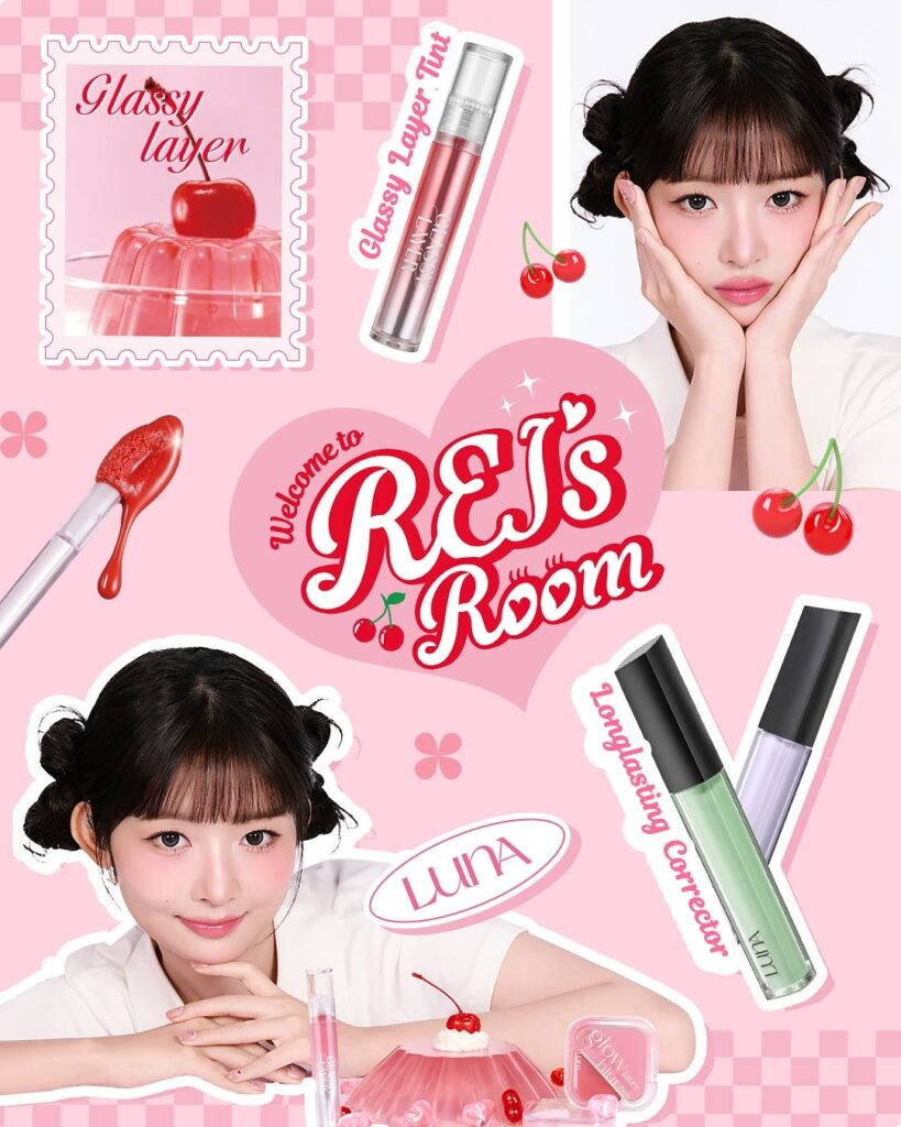 250620 Luna Makeup Japan Instagram Update مع افتتاح متجر Luna الخاص المنبثق الخاص