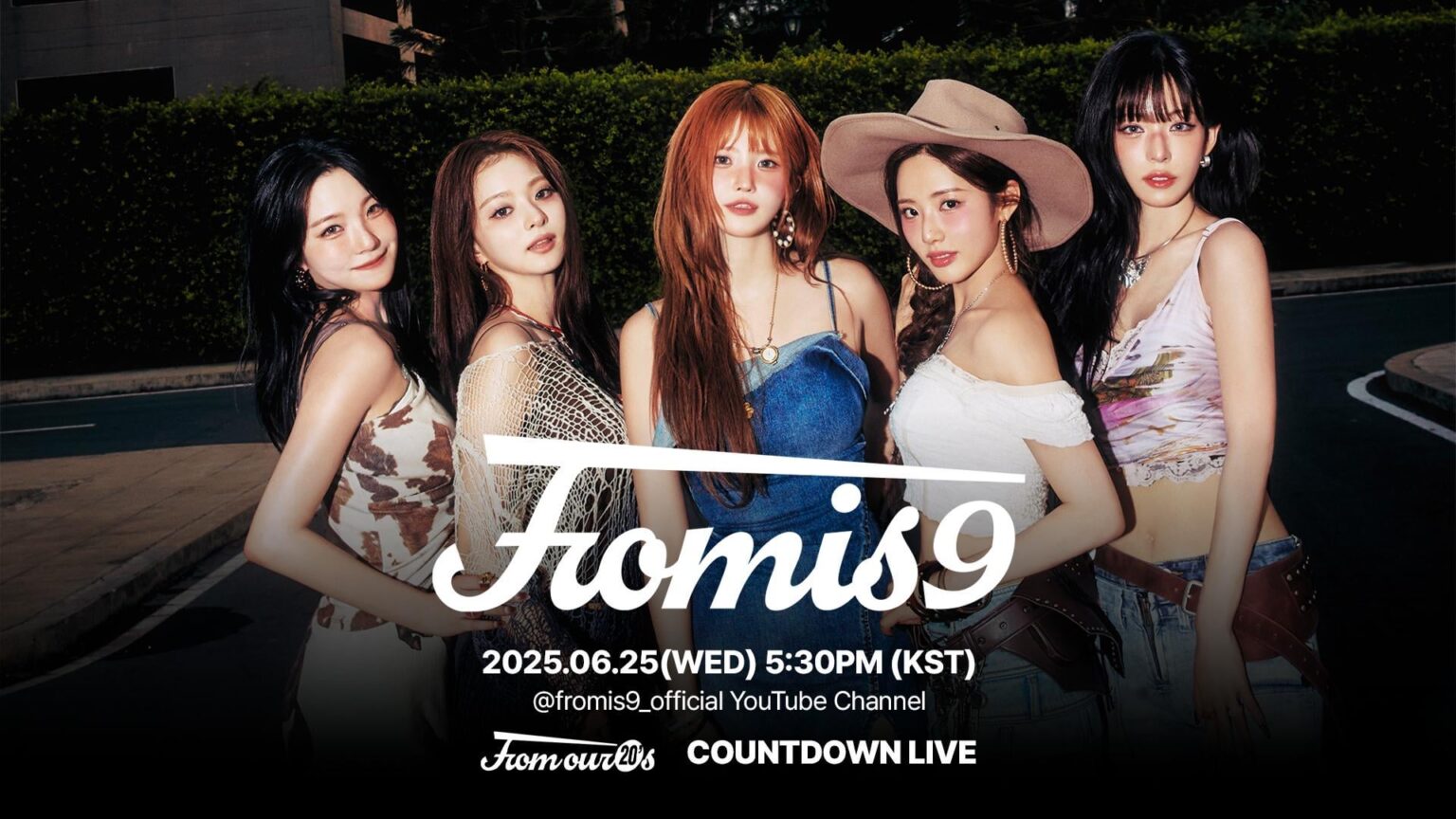 FromIS_9 - الألبوم المصغر السادس: من العشرينات من العمر (Countdown Live Teaser Poster)