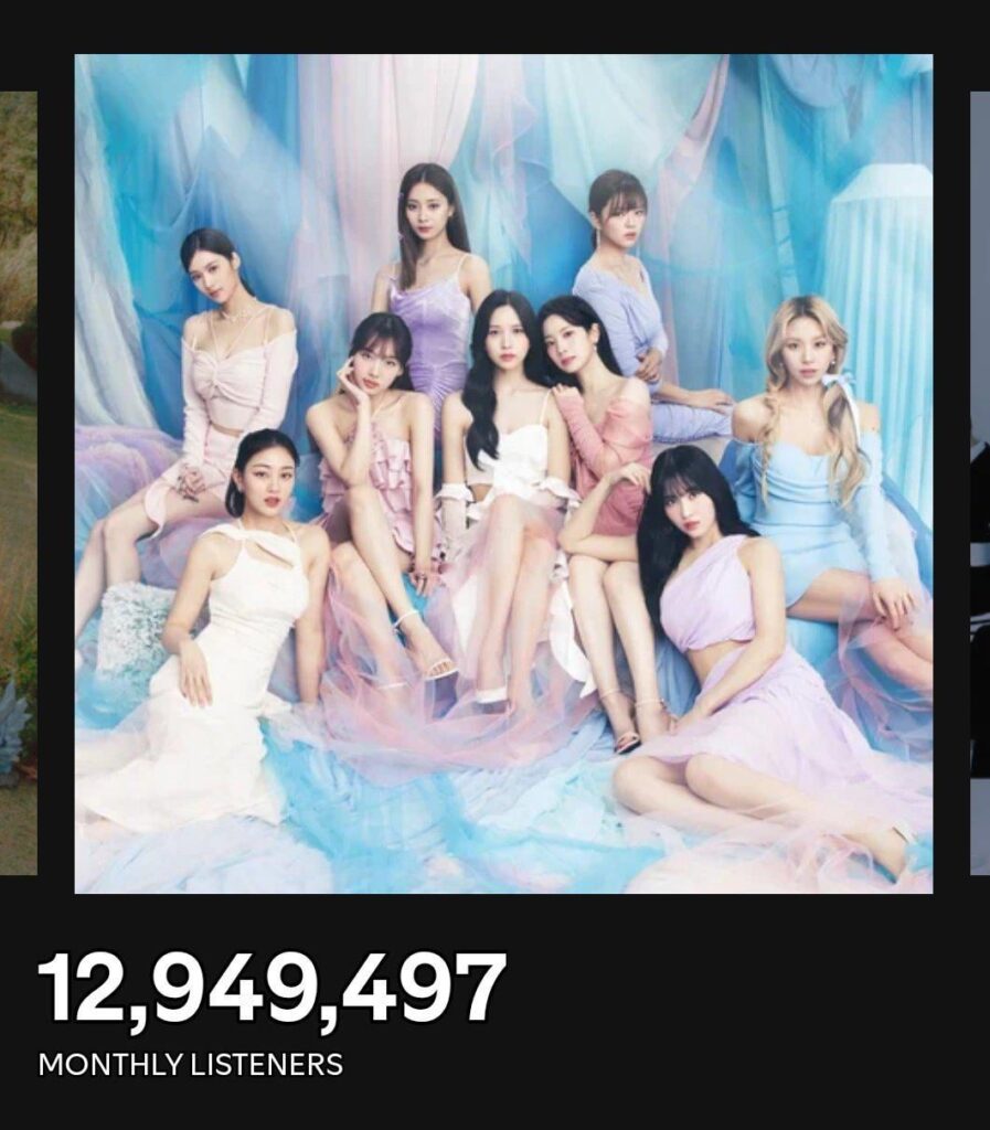 250630 Spotify Update - وصل مرتين إلى قمة جديدة تبلغ 12.9 مستمعين شهريين على سبوتيفي! - 12،949،497 (+331،187)