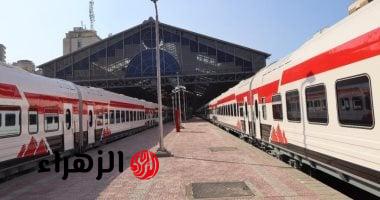 السكة الحديد تعلن مواعيد قطارات عيد الأضحى الإضافية على جميع الخطوط السكة الحديد تعلن مواعيد قطارات عيد الأضحى الإضافية على جميع الخطوط