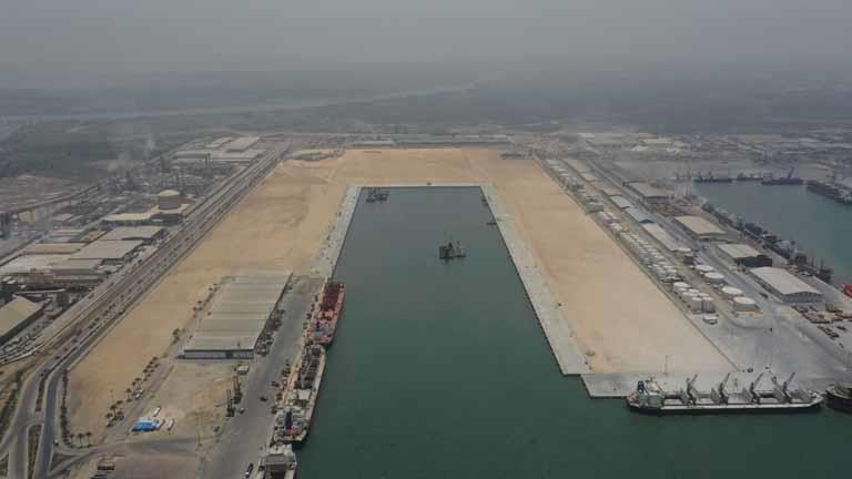 محطة الحاويات تحيا مصر 1 بميناء دمياط