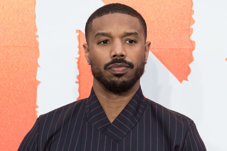 LONDON, UNITED KINGDOM - APRIL 14: Michael B. Jordan attends the European Premiere of 'Sinners' at Cineworld Leicester Square in London, United Kingdom on April 14, 2025. (Photo by Wiktor Szymanowicz/Anadolu via Getty Images)