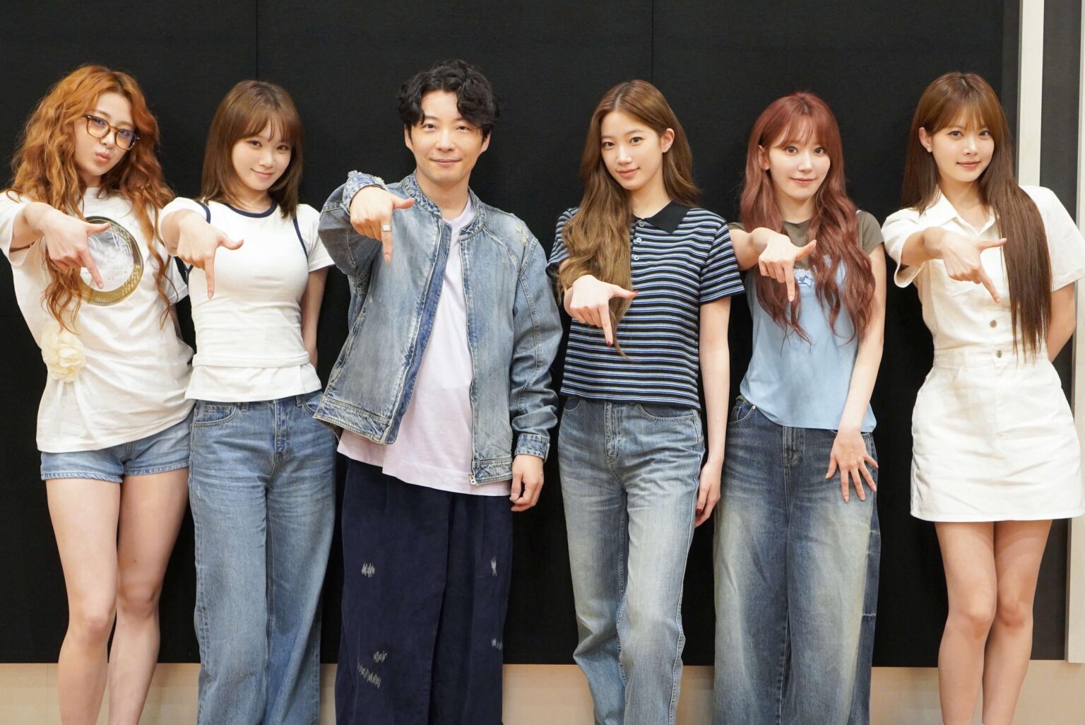 250708 Gen Hoshino Twitter Update مع Le Sserafim