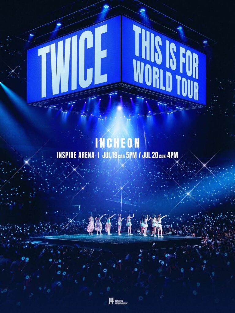 250718 تحديث Instagram - مرتين  World Tour D -1 في اللحظة تقريبًا هنا 💙