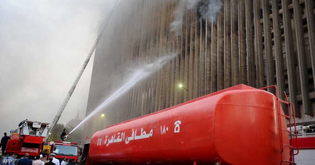 حريق سنترال رمسيس.. بيان رسمي بشأن عدد القتلى والجرحى