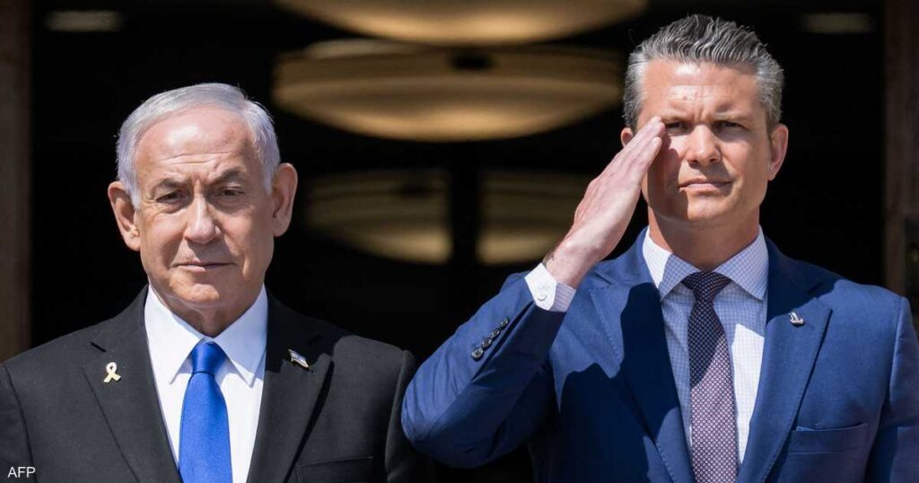 وزير الدفاع الأميركي يبحث مع نتنياهو عملية "مطرقة الليل"