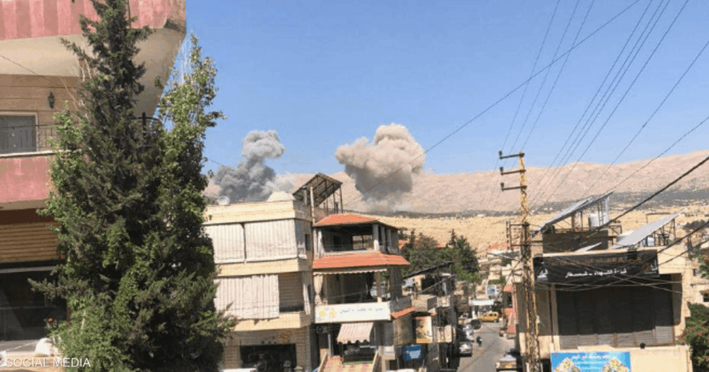 12 قتيلا في سلسلة غارات إسرائيلية على البقاع في لبنان 12 قتيلا في سلسلة غارات إسرائيلية على البقاع في لبنان