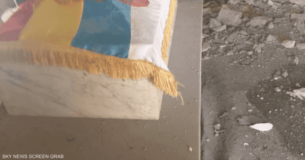 صور.. تفجير مقام ديني "درزي" في جبل الشيخ بريف دمشق