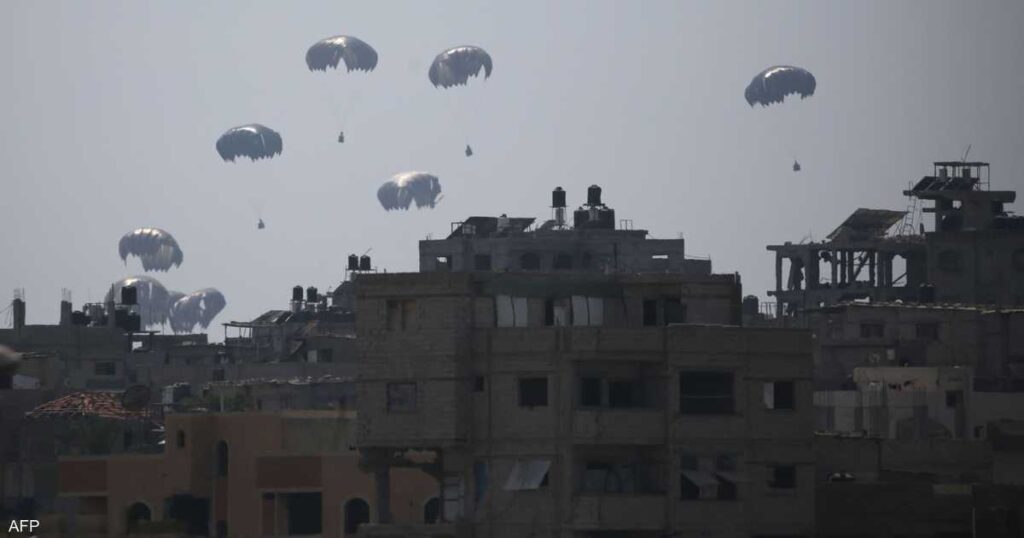 دول تبادر بجسر جوي لكسر الجوع في غزة