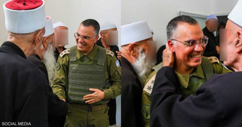 بالصور: أفيخاي أدرعي يزور "المجتمعات الدرزية" في سوريا