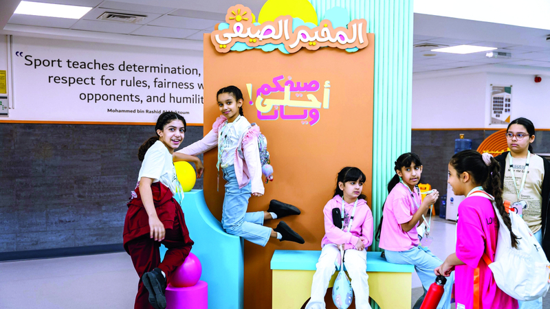 «فرجان دبي» و«خدمة الأمين» تطلقان المخيم الصيفي