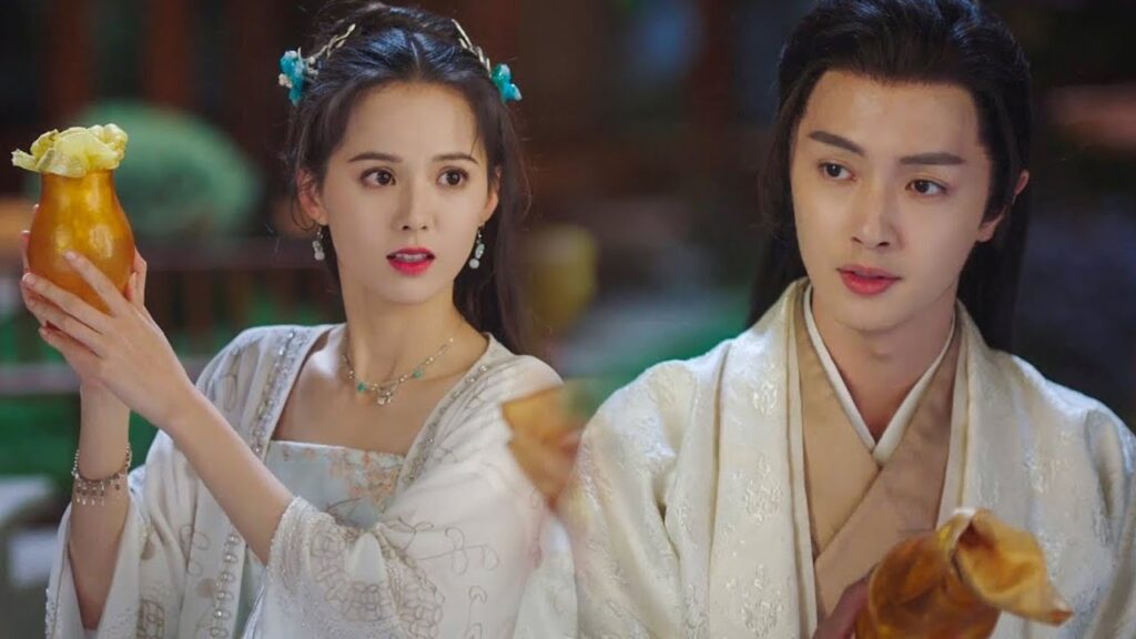 بعد أن يكتشف أميرنا الوسيم هوية زوجته الحقيقية يقع في حبها💕مشهد رومانسي من دراما "قدر الحب"